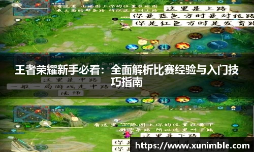 王者荣耀新手必看：全面解析比赛经验与入门技巧指南